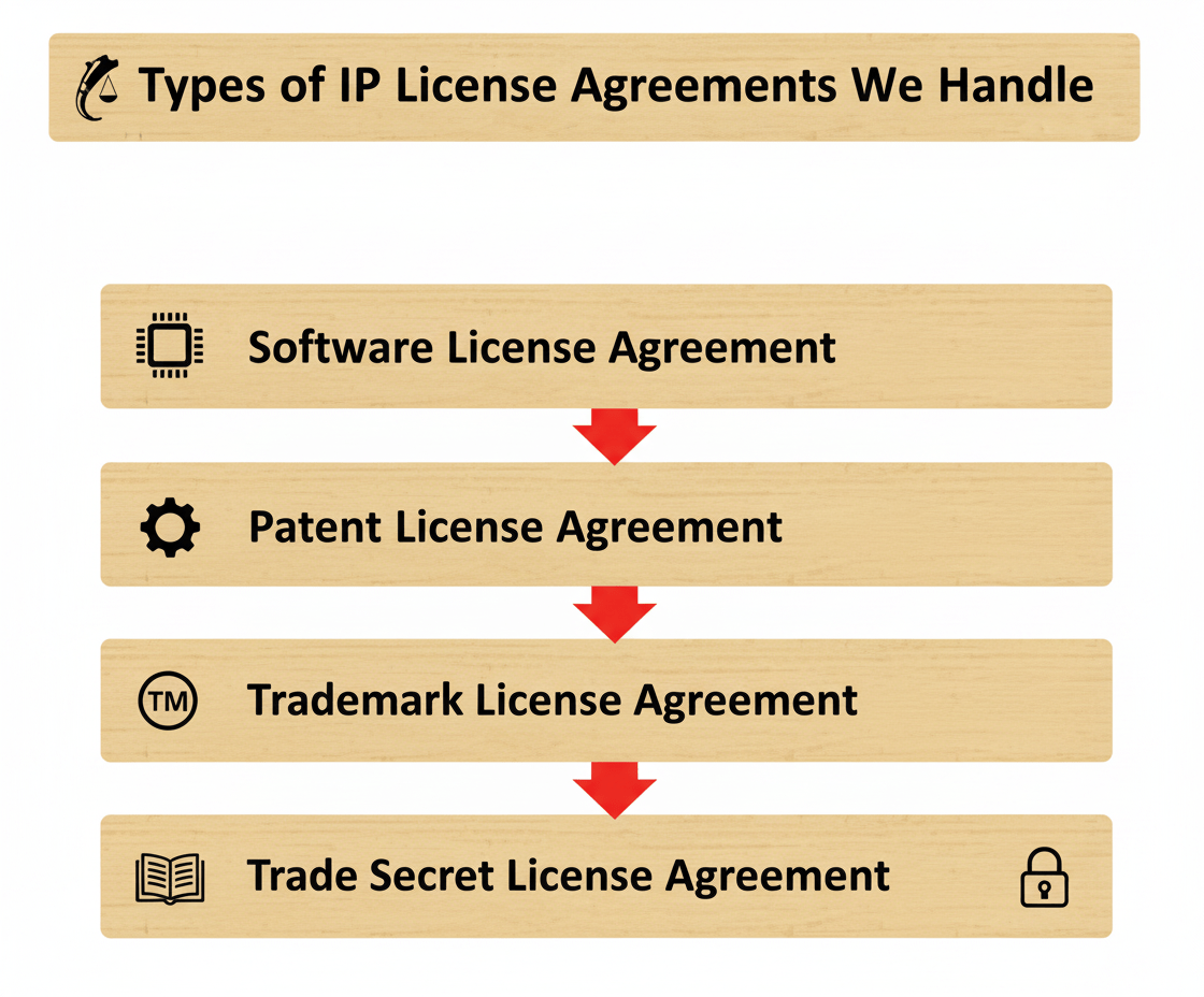 IP License Agreement in Delhi