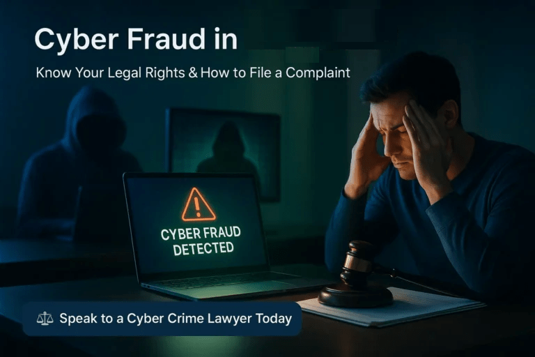 Legal steps after online fraud in India - Top Legal Help