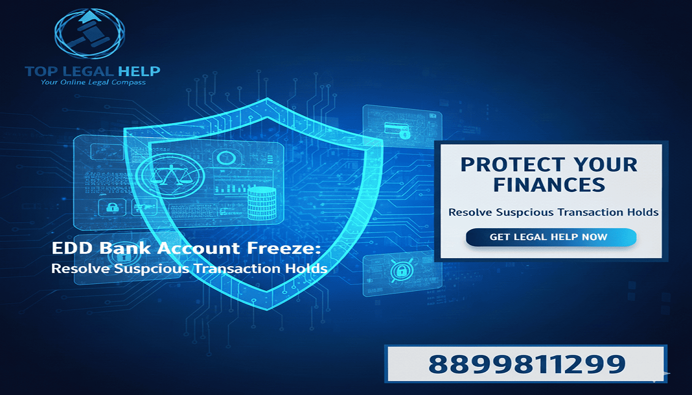 EDD Bank Account Freeze