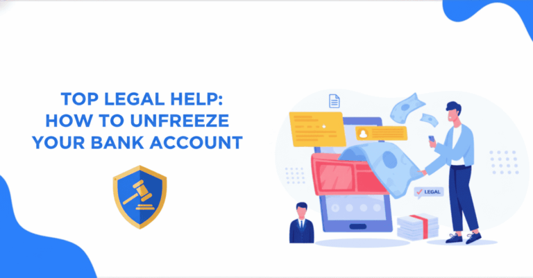 unfreeze bank account