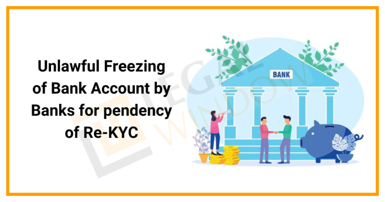 Why Do Banks Freeze Accounts in India?