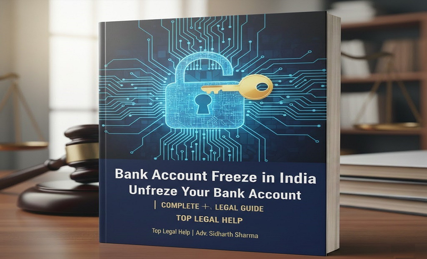 Bank Account Freeze in India – Complete Legal Guide to Unfreeze Your Bank Account | TopLegal Help