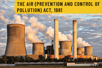 The Air(Prevention and Control of Pollution)Act, 1981