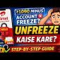unfreeze airtel bank account