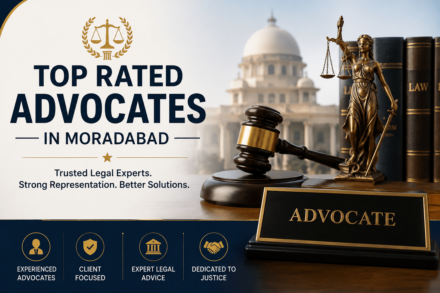 ⚖️ Top Rated Advocates in Moradabad