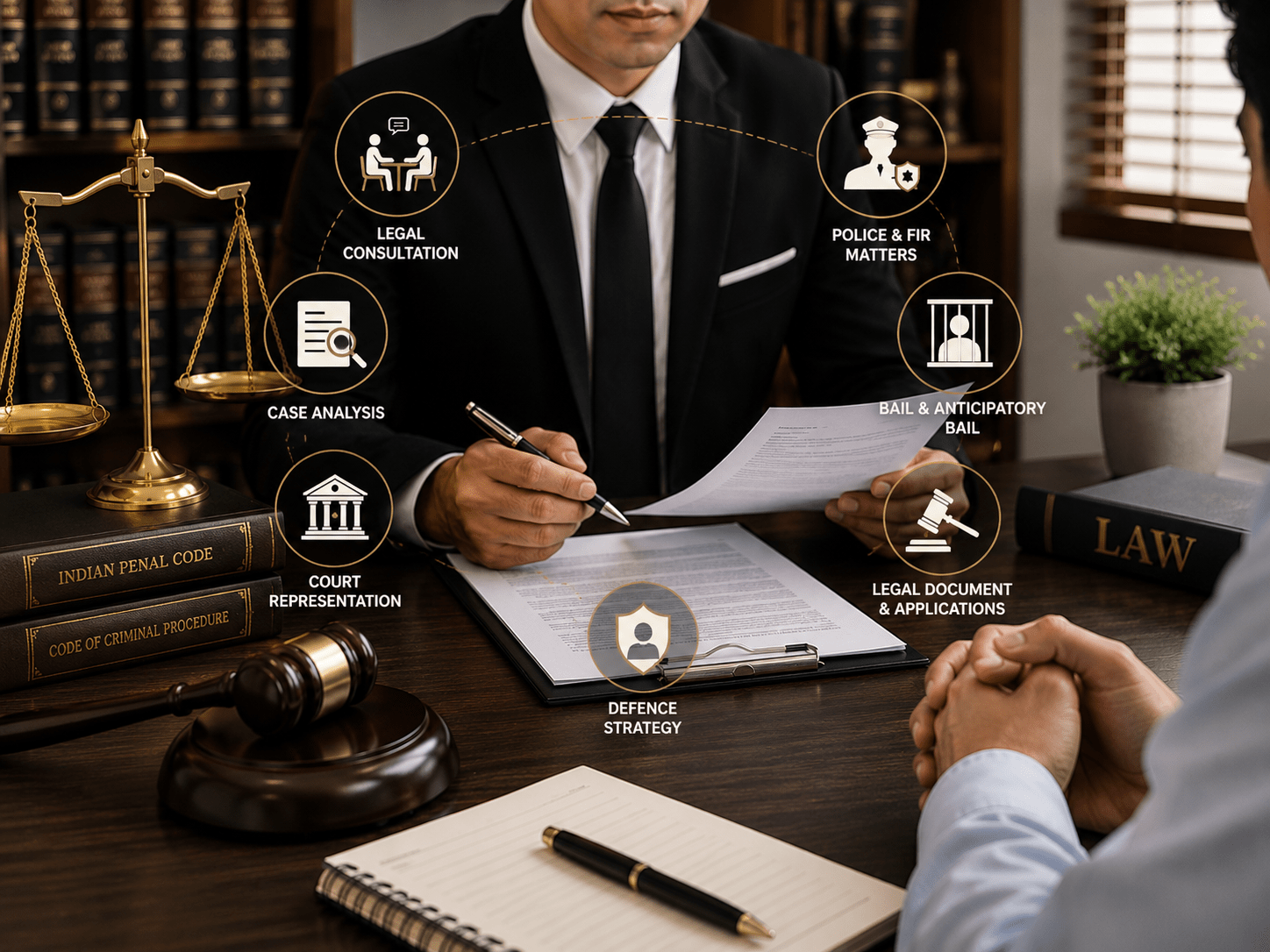 What Does a Criminal Lawyer in Moradabad Do